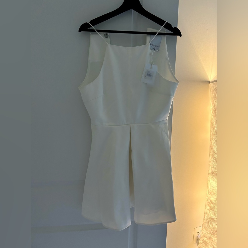 C/MEO Collective Ivory Sleeveless Dress M